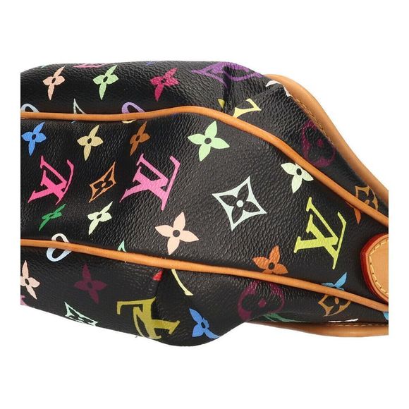 Louis Vuitton Patty Monogram Multicolor Noir Black Handbag - Picture 9 of 12